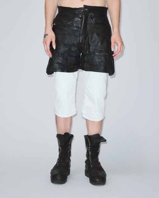 PEACH DOUBLE SHORTS