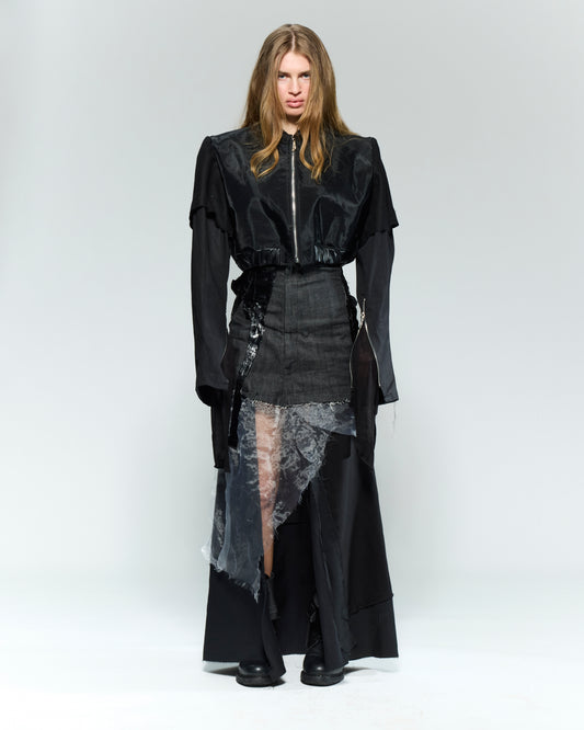 DRAPIER CROPPED JACKET