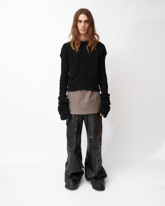 STÖVEL WIDE LEATHER PANTS